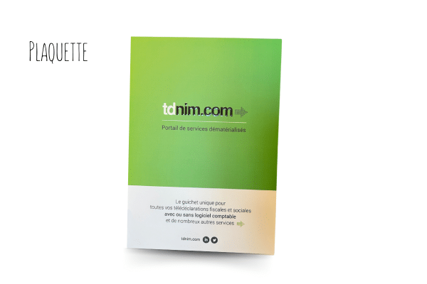 Conception et fabrication de plaquette et brochure par Parlons web