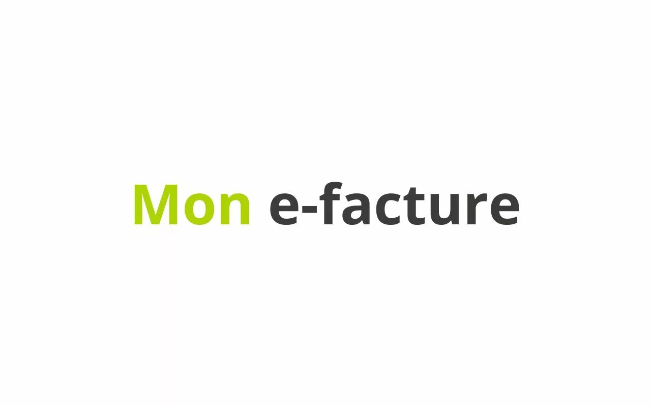 Logo client Mon e-facture par parlons web